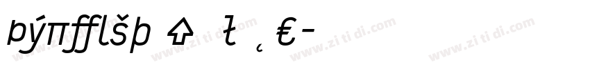 Typestar Black字体转换